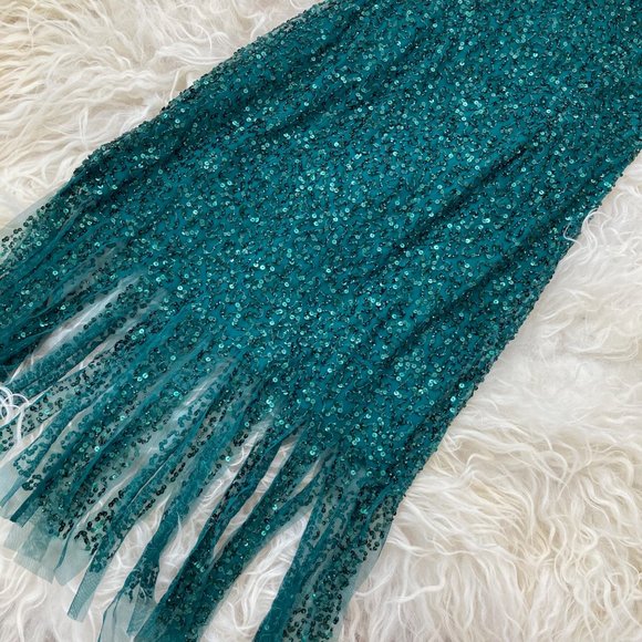 ADRIANNA PAPELL Sleeveless Short Sheath Dress - Picture 12 of 13